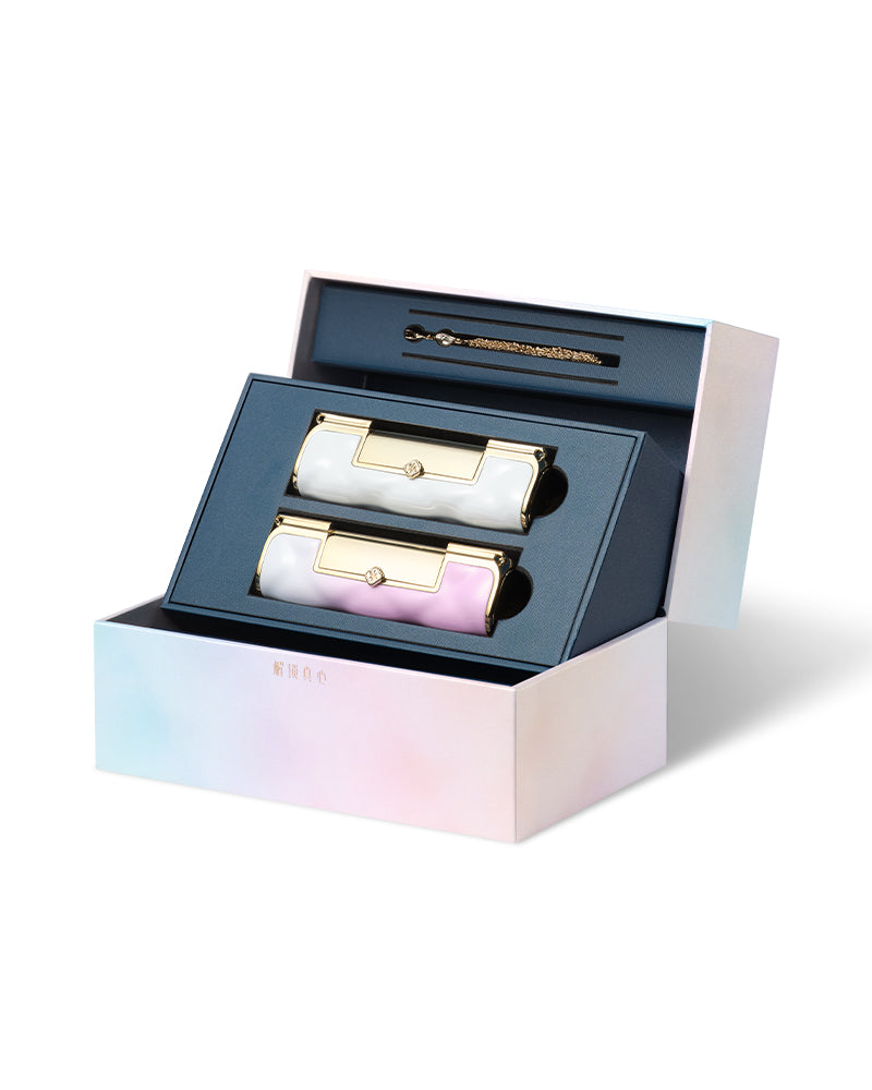Son Khóa Đồng Tâm Gốm Sứ Đông Phương - Phiên Bản Hộp Quà Tặng