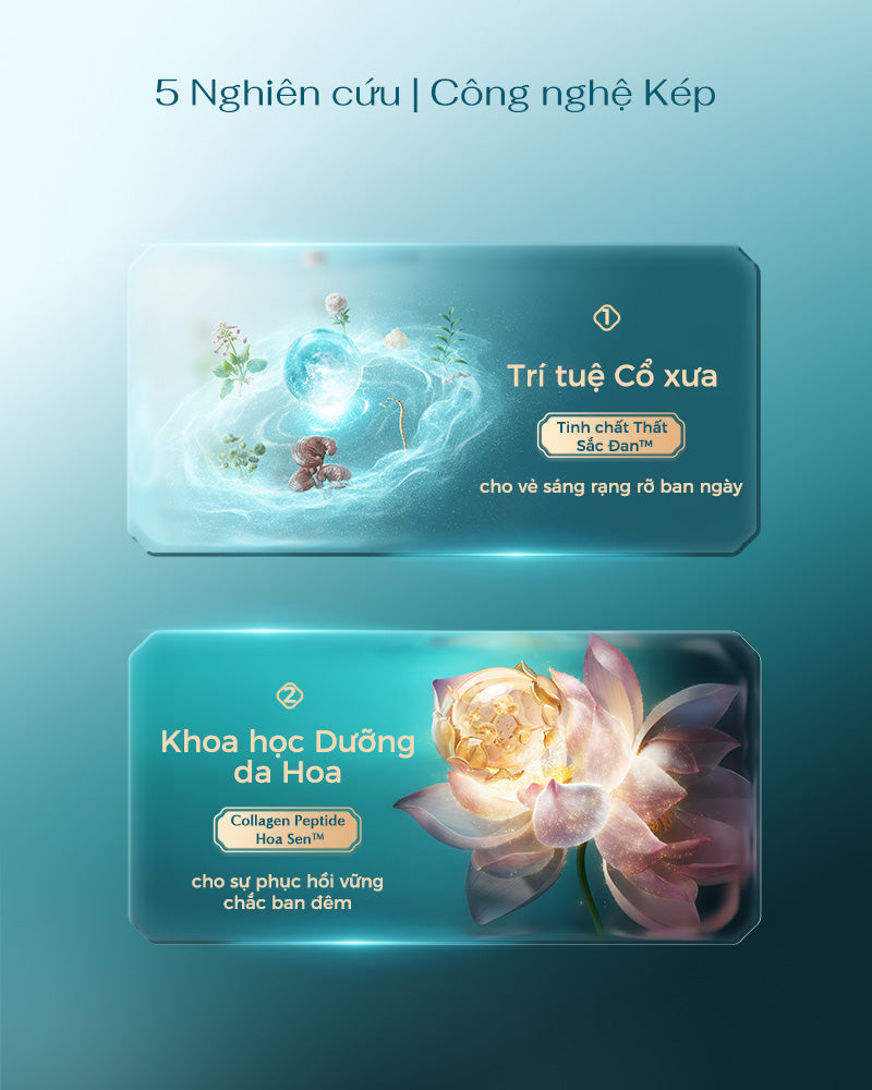 Kem Dưỡng Sắc Khí Chiết Xuất Hoa Sen-Kem ngày