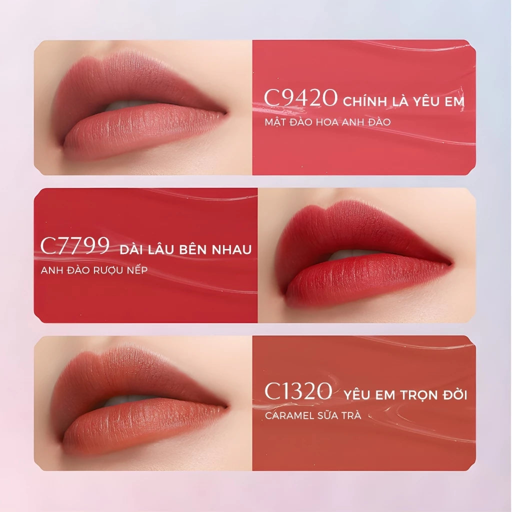 Son Khóa Đồng Tâm - Phiên bản Gốm Sứ Đông Phương