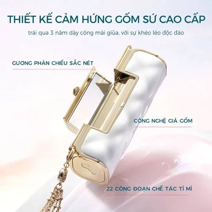 Son Khóa Đồng Tâm - Phiên bản Gốm Sứ Đông Phương