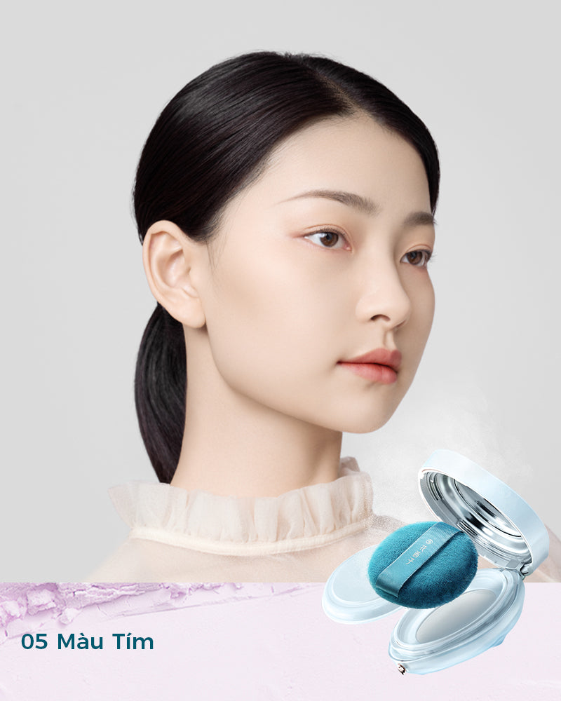 Phấn Phủ Đào Hoa Ngọc Nữ - Hộp Phấn Hương Ngọc Phương