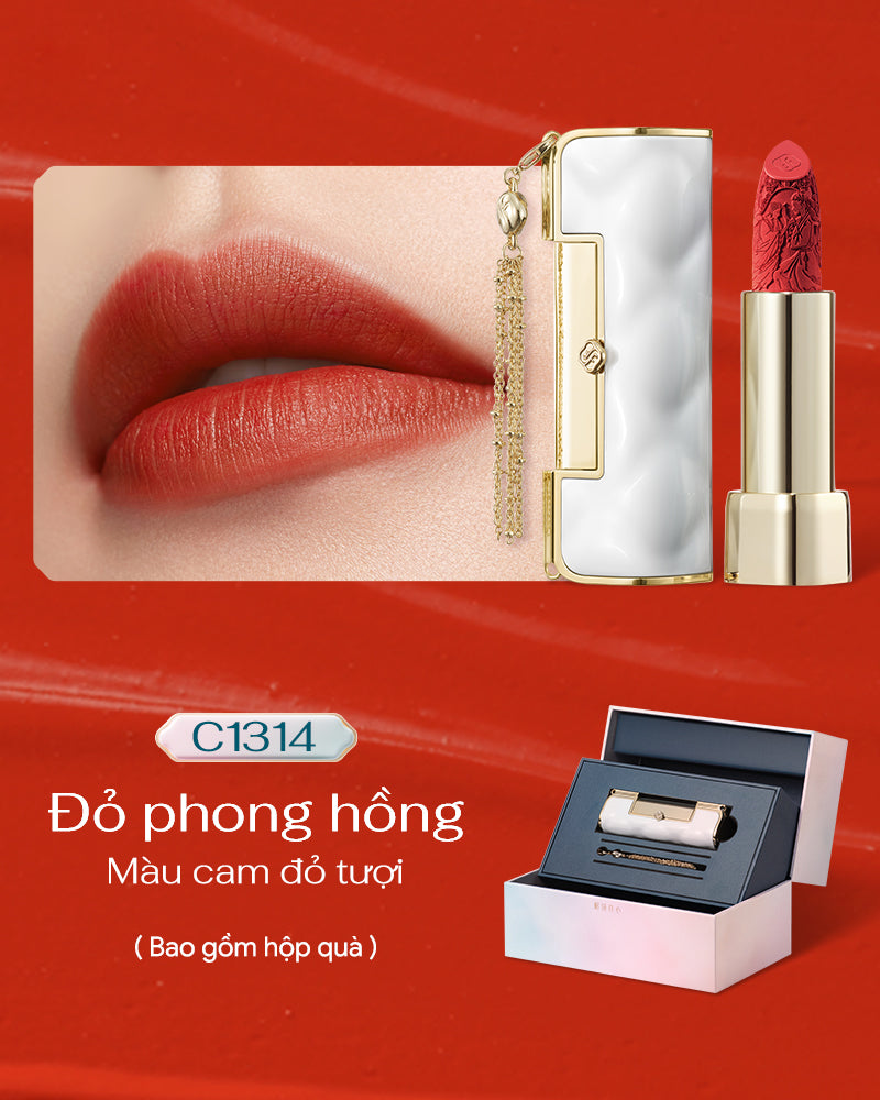 Son Khóa Đồng Tâm Gốm Sứ Đông Phương - Phiên Bản Hộp Quà Tặng
