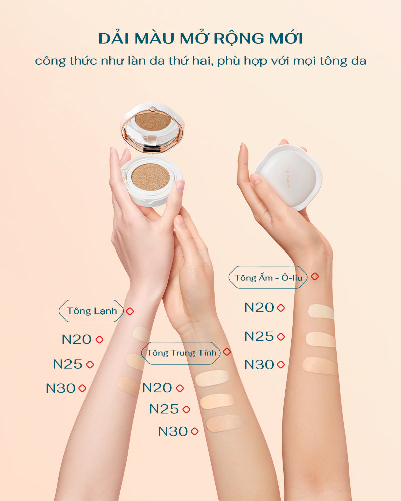 Phấn Nước Cân Bằng Chiết Xuất Hoa Sen Ngọc Dung