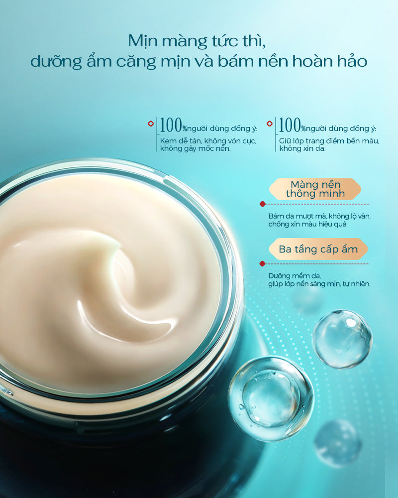 Kem Dưỡng Sắc Khí Chiết Xuất Hoa Sen-Kem ngày
