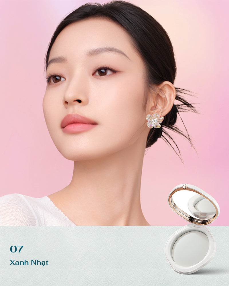 Phấn Nén Đào Hoa Ngọc Nữ Tơ Tầm - Bản Hiên Song